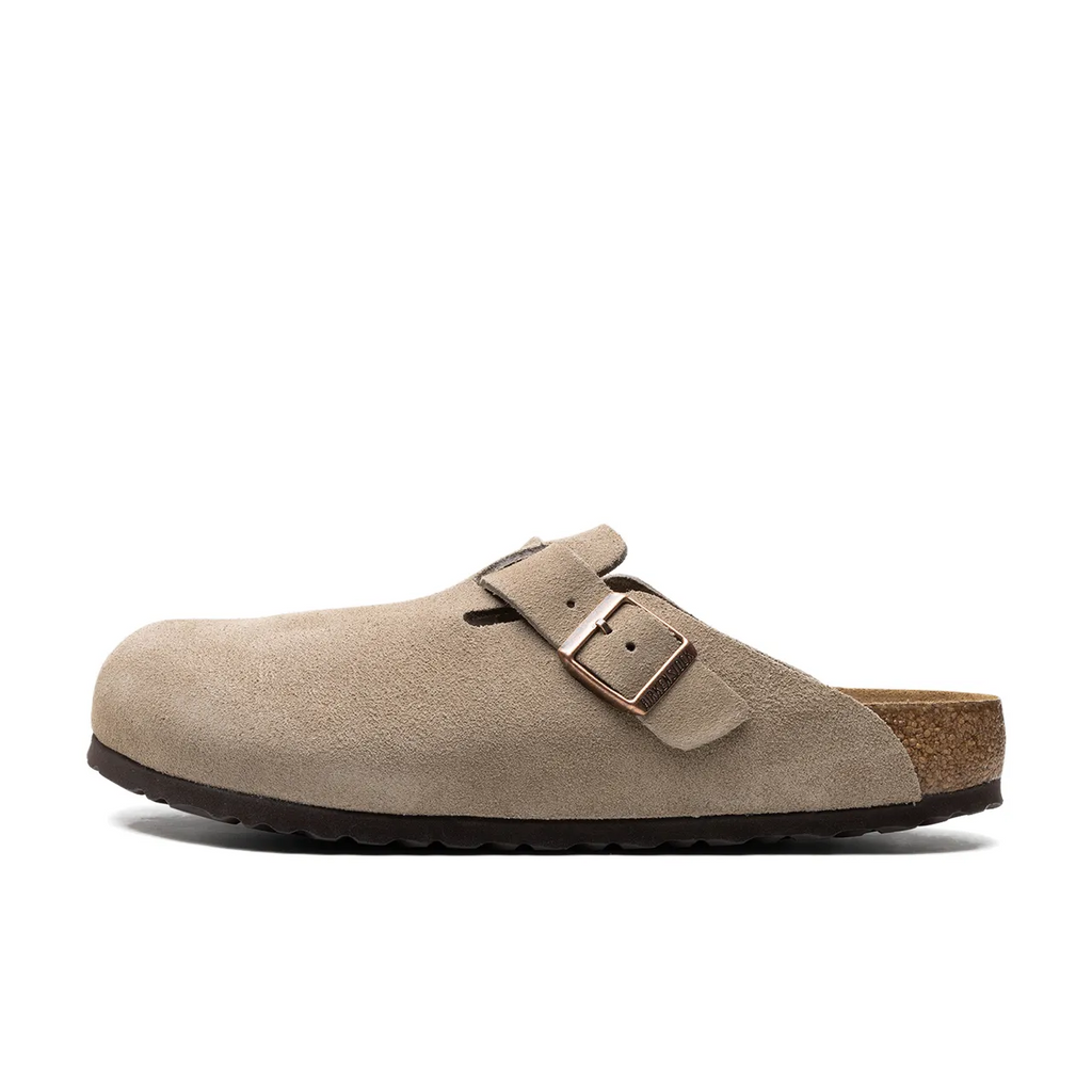 Birkenstock Arizona Soft Footbed Suede Taupe