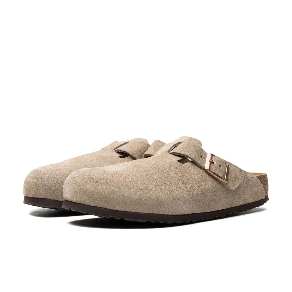 Birkenstock Arizona Soft Footbed Suede Taupe