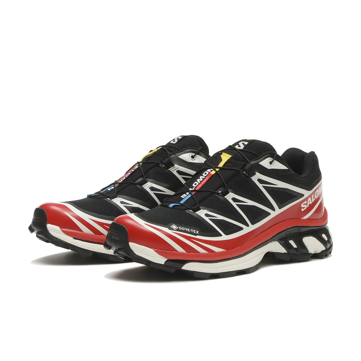 Salomon XT-6 Gore-Tex Black Flame Scarlet