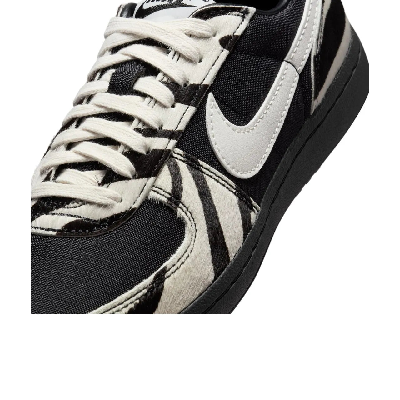 Nike Field General Black Sail Zebra Print