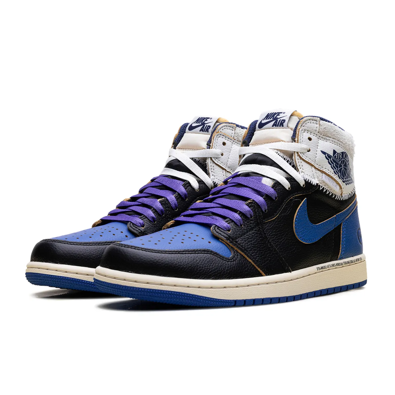 Jordan 1 Retro High OG SP Fragment x Union LA Sport Royal