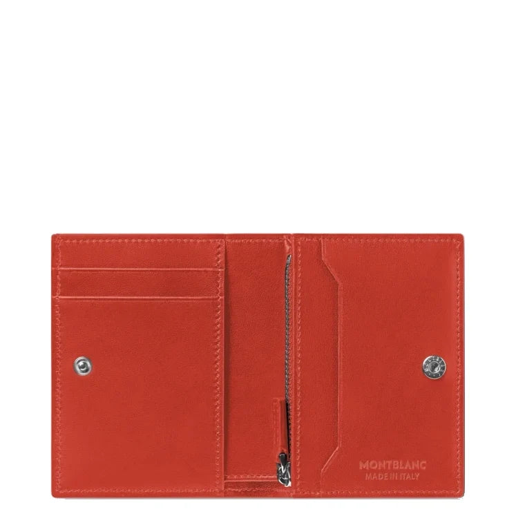 Montblanc portafoglio Soft Continental nano corallo 198009