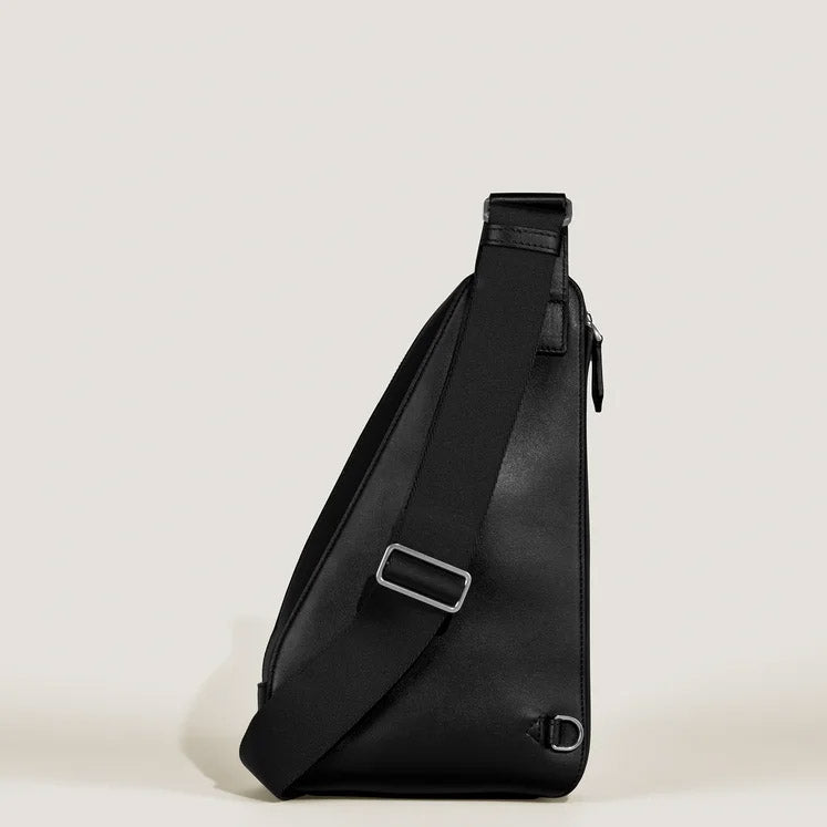 Montblanc borsa a tracolla Soft compatta nero 198742