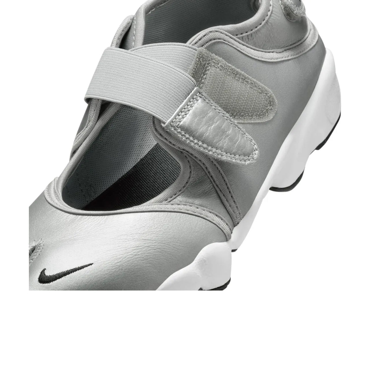 Nike Air Rift Leather Metallic Silver Sail