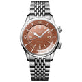 Longines orologio Legend Diver 39mm terracotta automatico acciaio L3.764.4.96.6