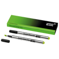 Montblanc 2 refill per evidenziatore Luminous Green document marker 128253