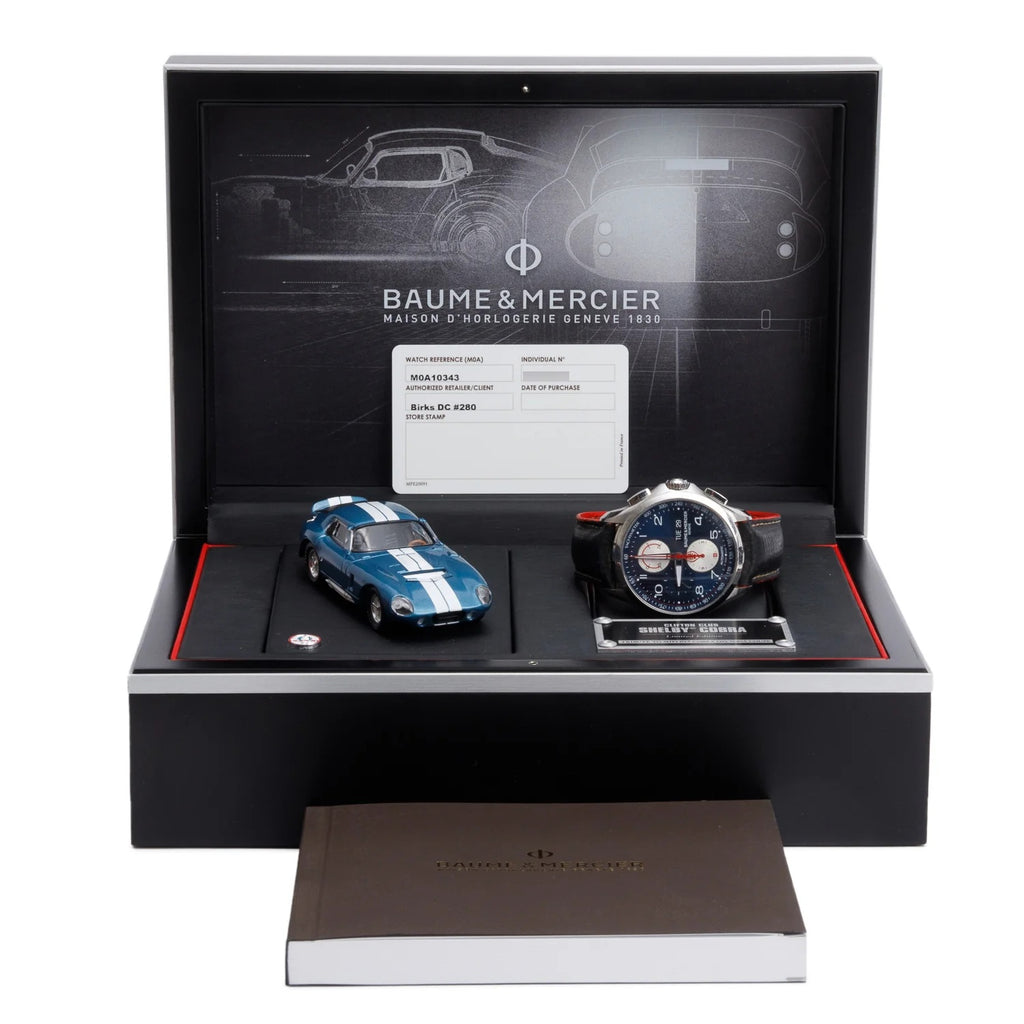 BAUME & MERCIER Mod. CLIFTON - SHELBY COBRA EDITION Chrono Automatic ***SPECIAL PRICE***