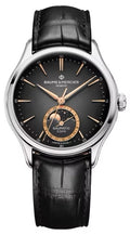 BAUME & MERCIER Mod. CLIFTON MOONPHASES, 5 DAYS POWER RESERVE
