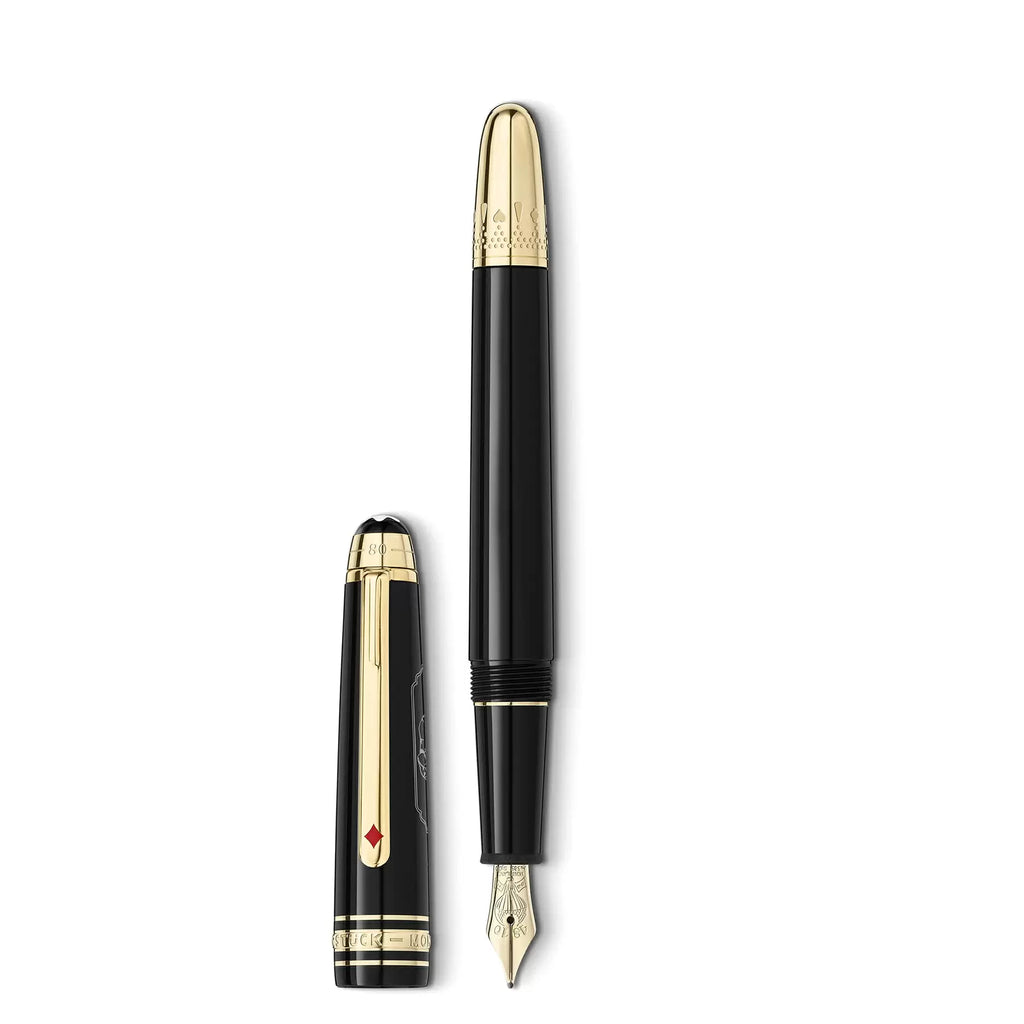 Montblanc penna stilografica Meisterstück Around The World in 80 days anthracite punta M 128472