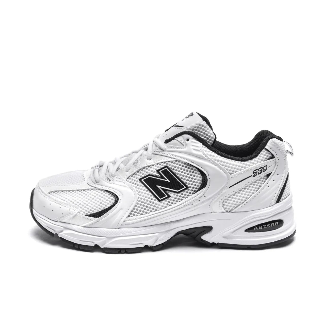 New Balance 530 White Black Details