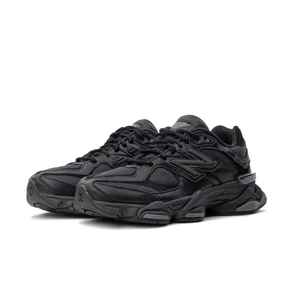 New Balance 9060 Triple Black Leather