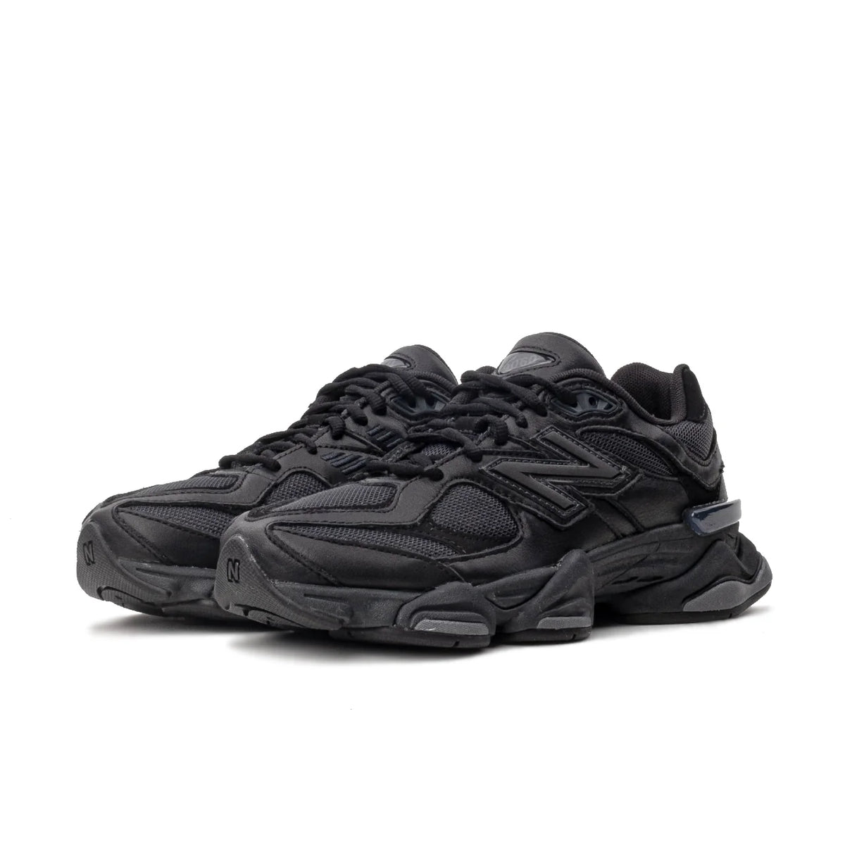 New Balance 9060 Triple Black Leather