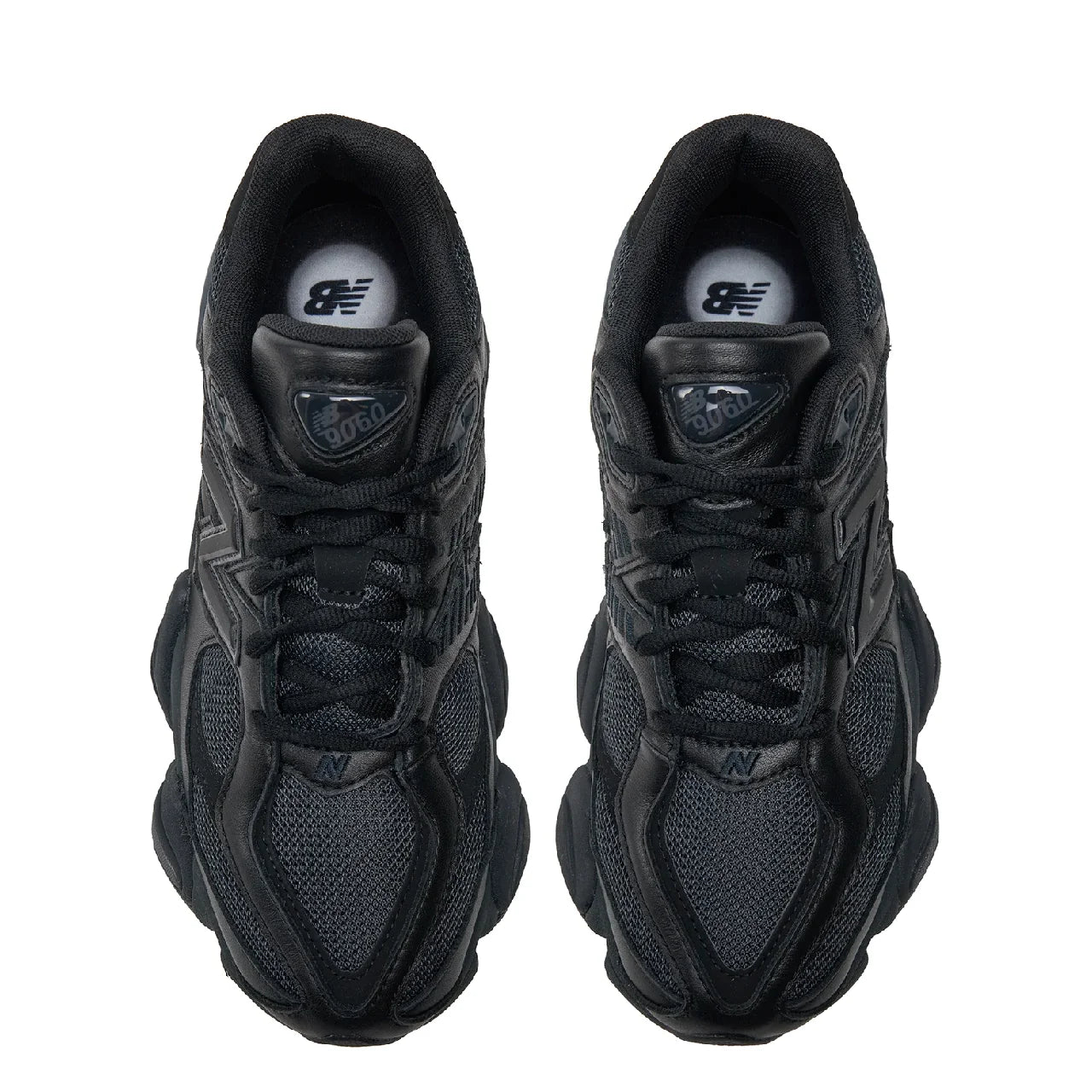 New Balance 9060 Triple Black Leather