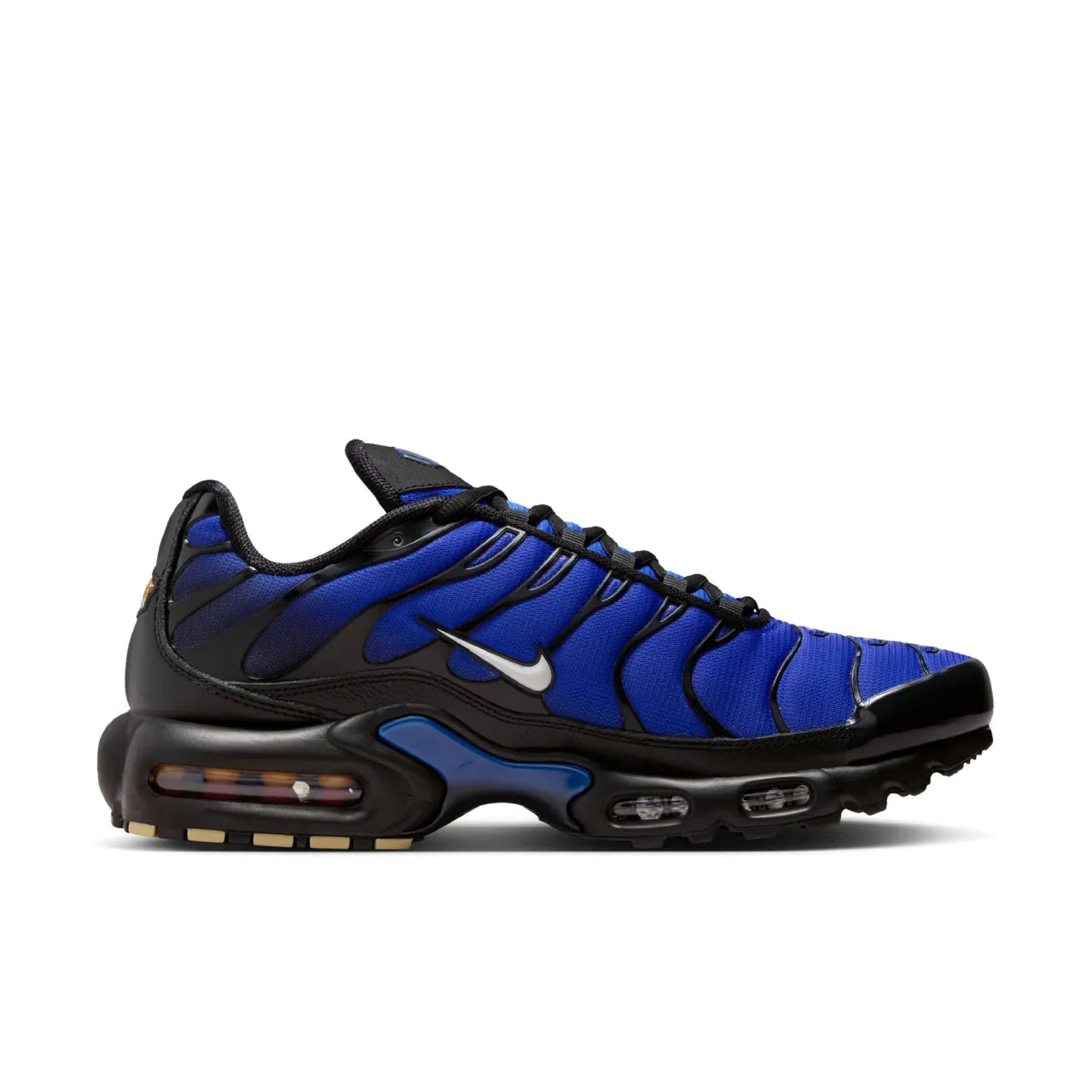 Nike Air Max Plus Premium Black Racer Blue