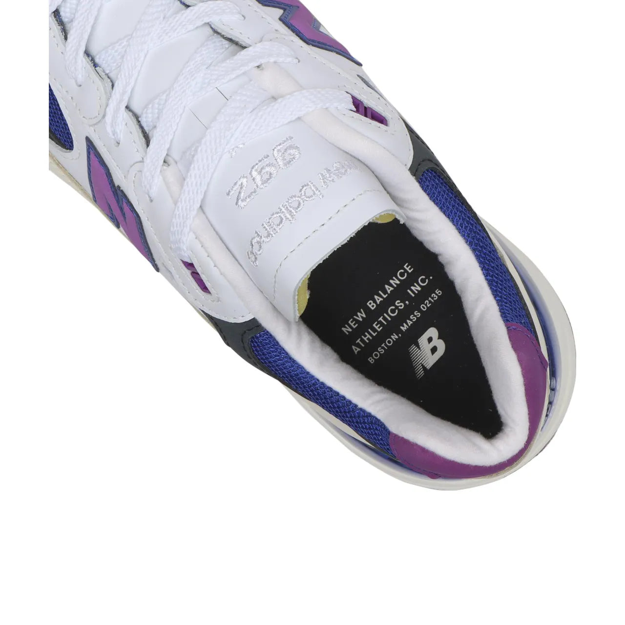 New Balance 992 MiUSA White Royal Purple Fuchsia