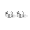 Boucles d'oreilles Punk géométriques irrégulières pour femmes, boucles d'oreilles manchette, clip d'oreille en métal, fausse boucle d'oreille cartilage, bijoux de mode pour fête