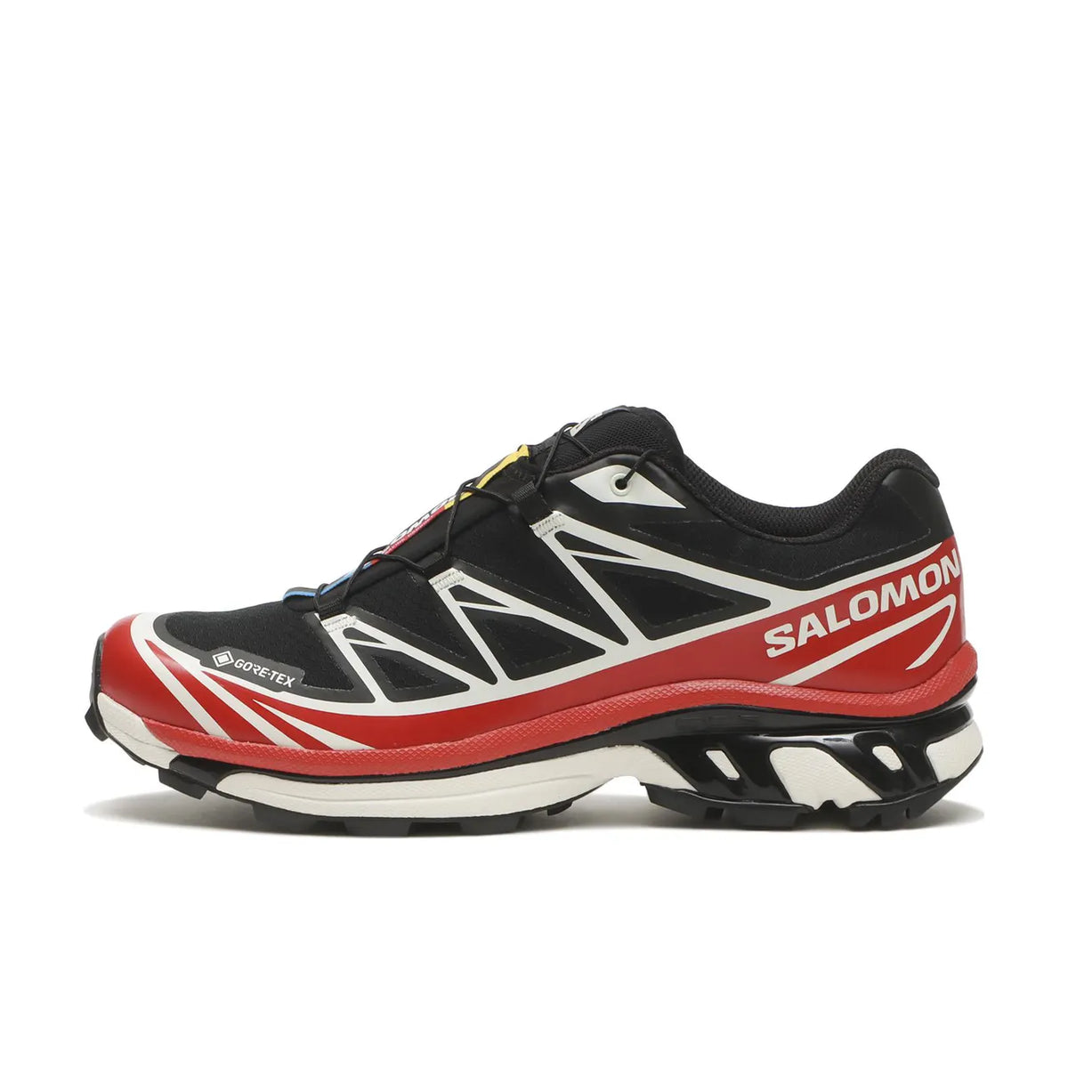 Salomon XT-6 Gore-Tex Black Flame Scarlet