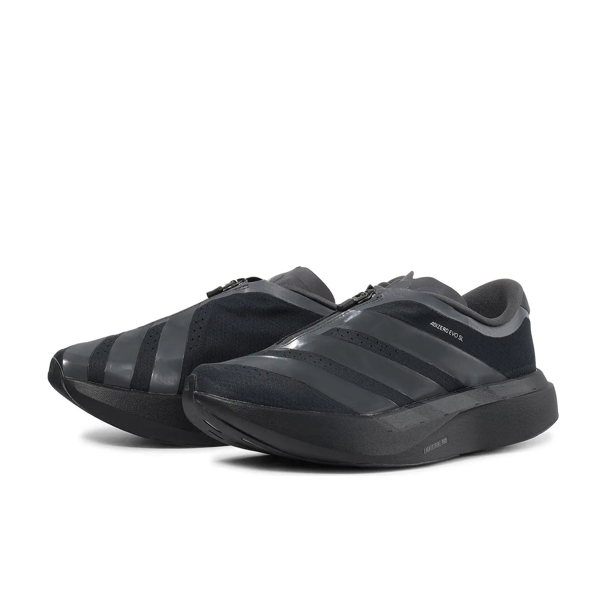 adidas Adizero Evo SL Zip Black Gray Six