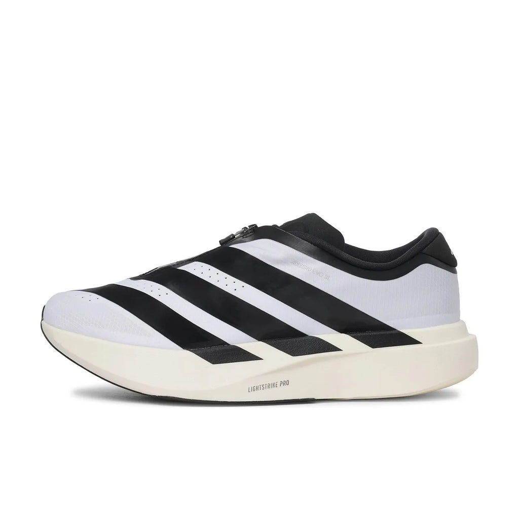 adidas Adizero Evo SL Zip White Black