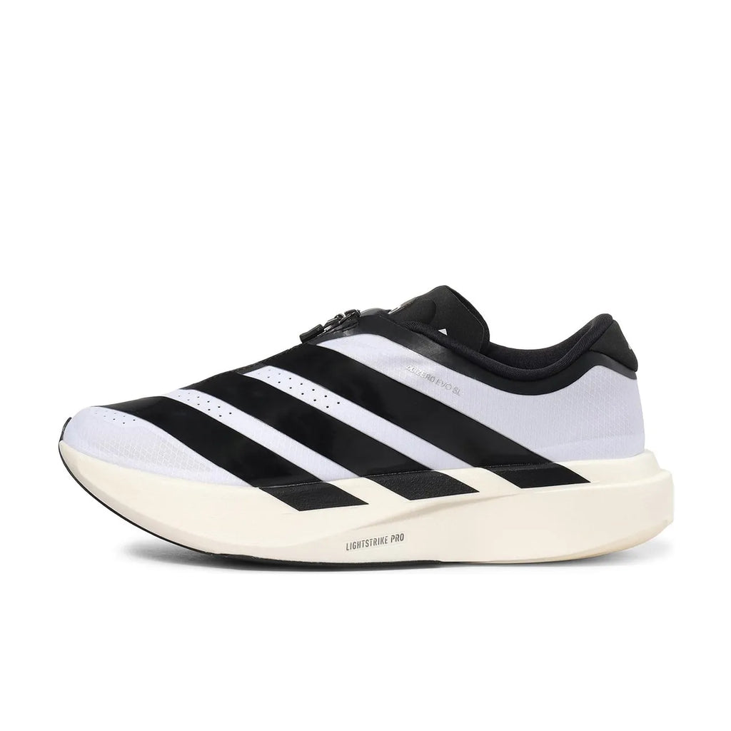 adidas Adizero Evo SL Zip White Black