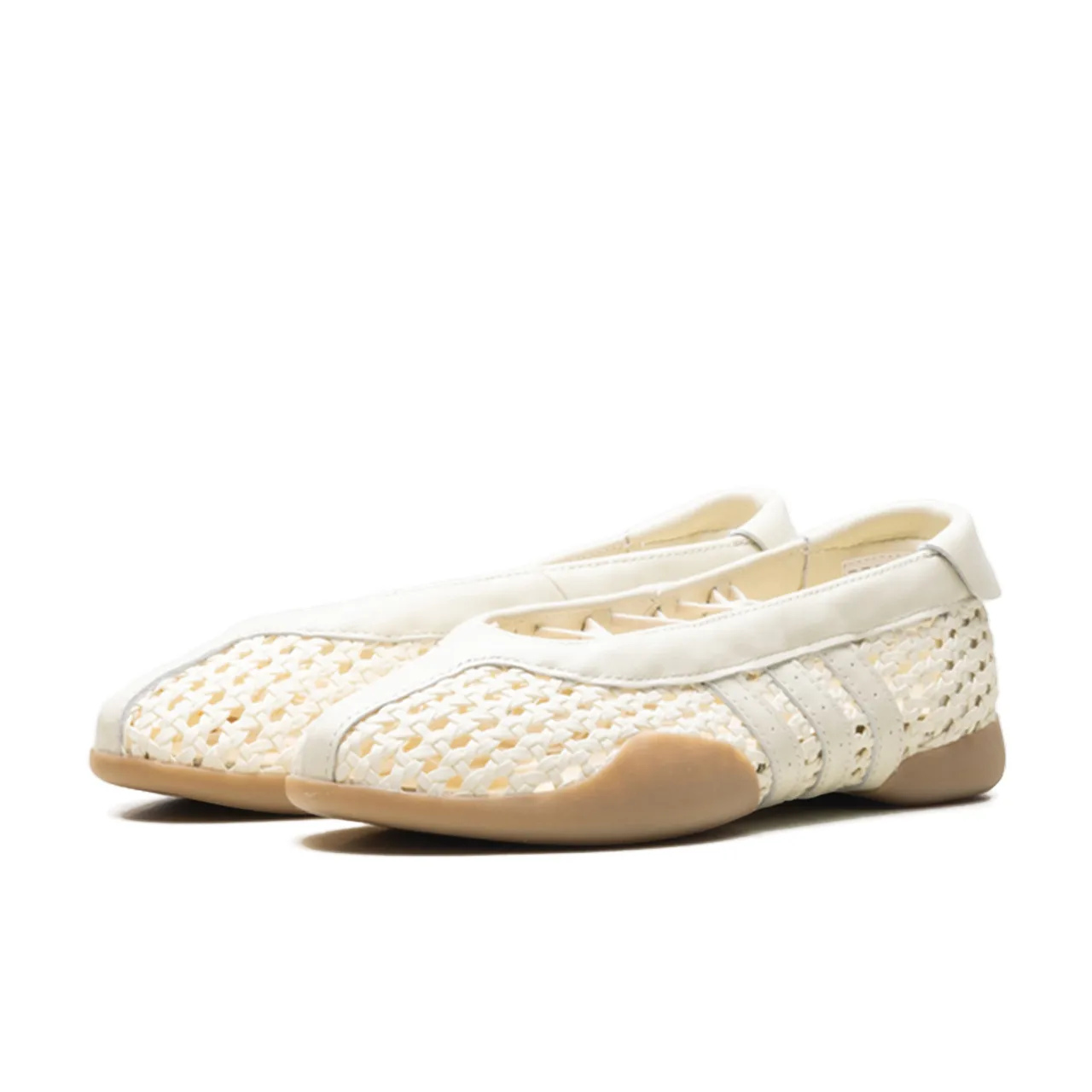 adidas Taekwondo Mei Ballet Basketweave Cream White