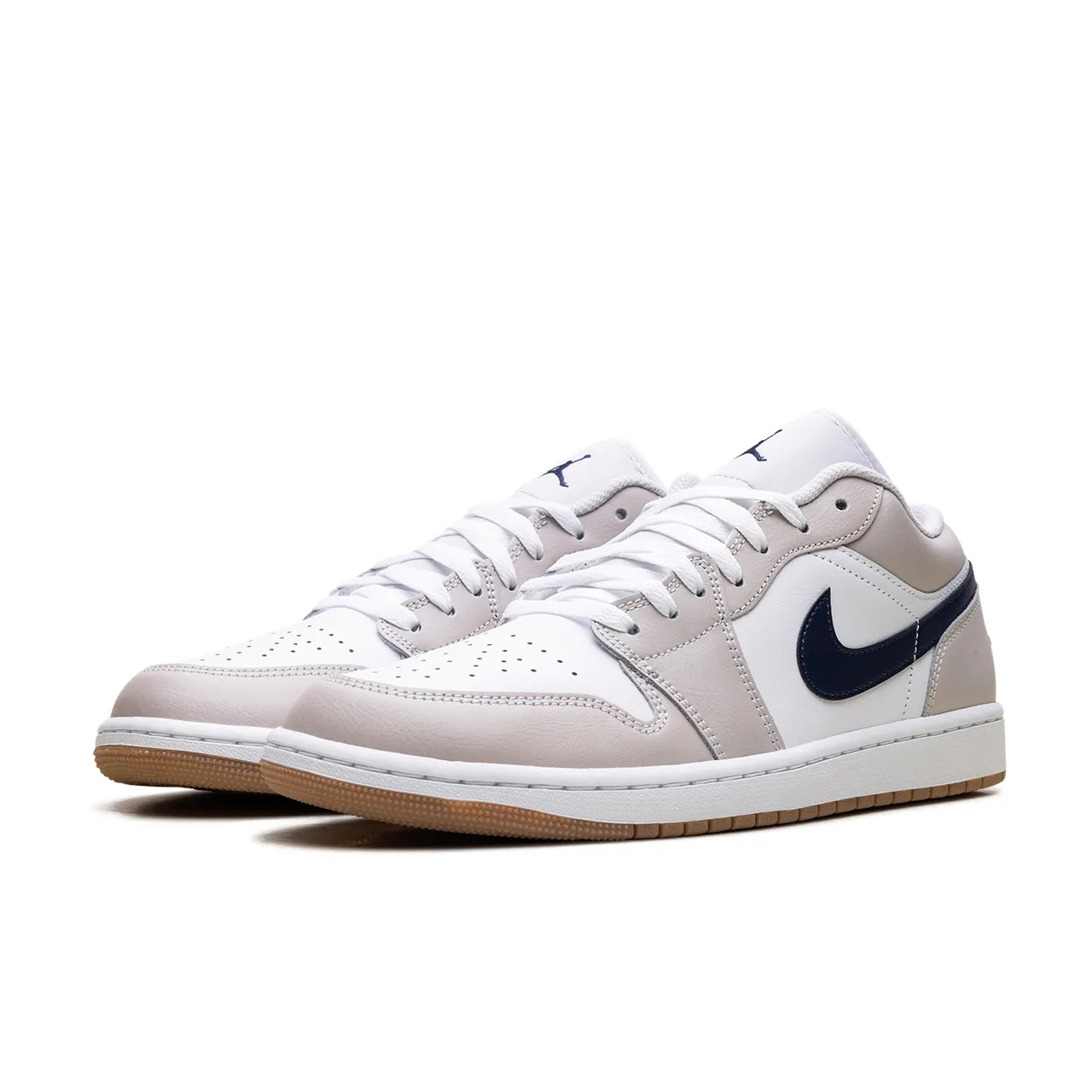 Jordan 1 Low Midnight Navy Neutral Grey