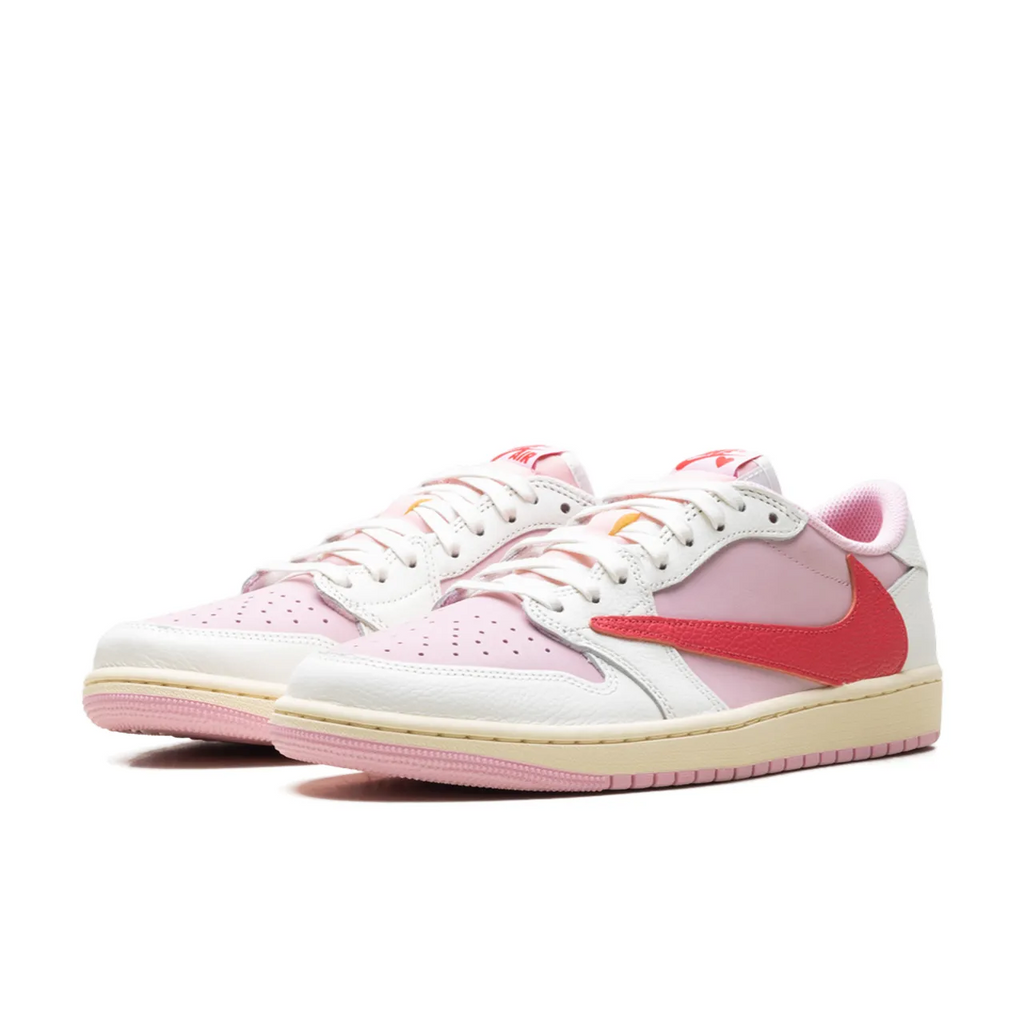 Jordan 1 Retro Low OG SP Travis Scott Sail Tropical Pink