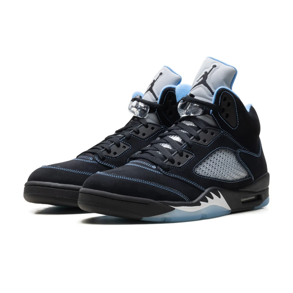 Jordan 5 Retro Black University Blue