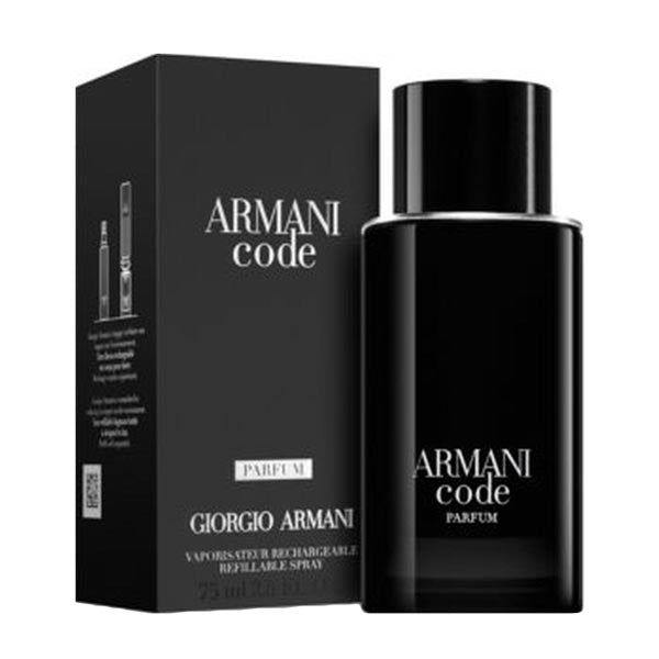ARMANI CODE UOMO PARFUM 75 ML RICARICABILE