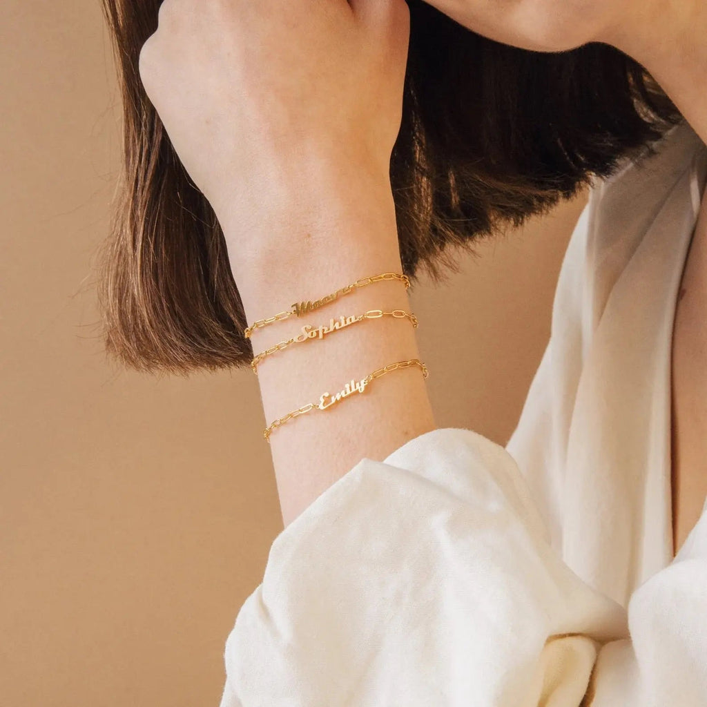 Bracelet prénom - bracelet prénom personnalisé