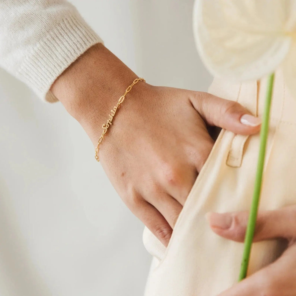 Bracelet prénom - bracelet prénom personnalisé