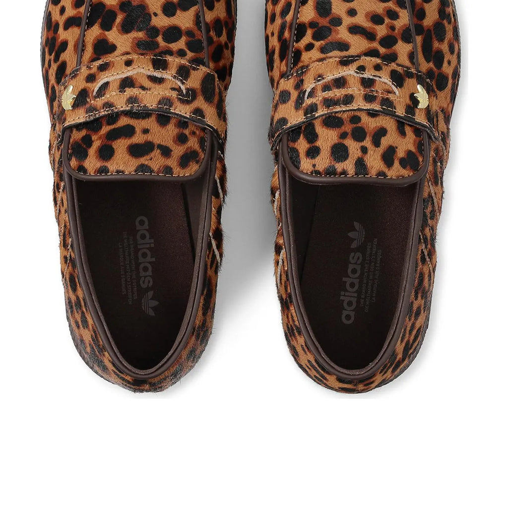 adidas Handball Spezial Loafer Leopard Print Dark Brown