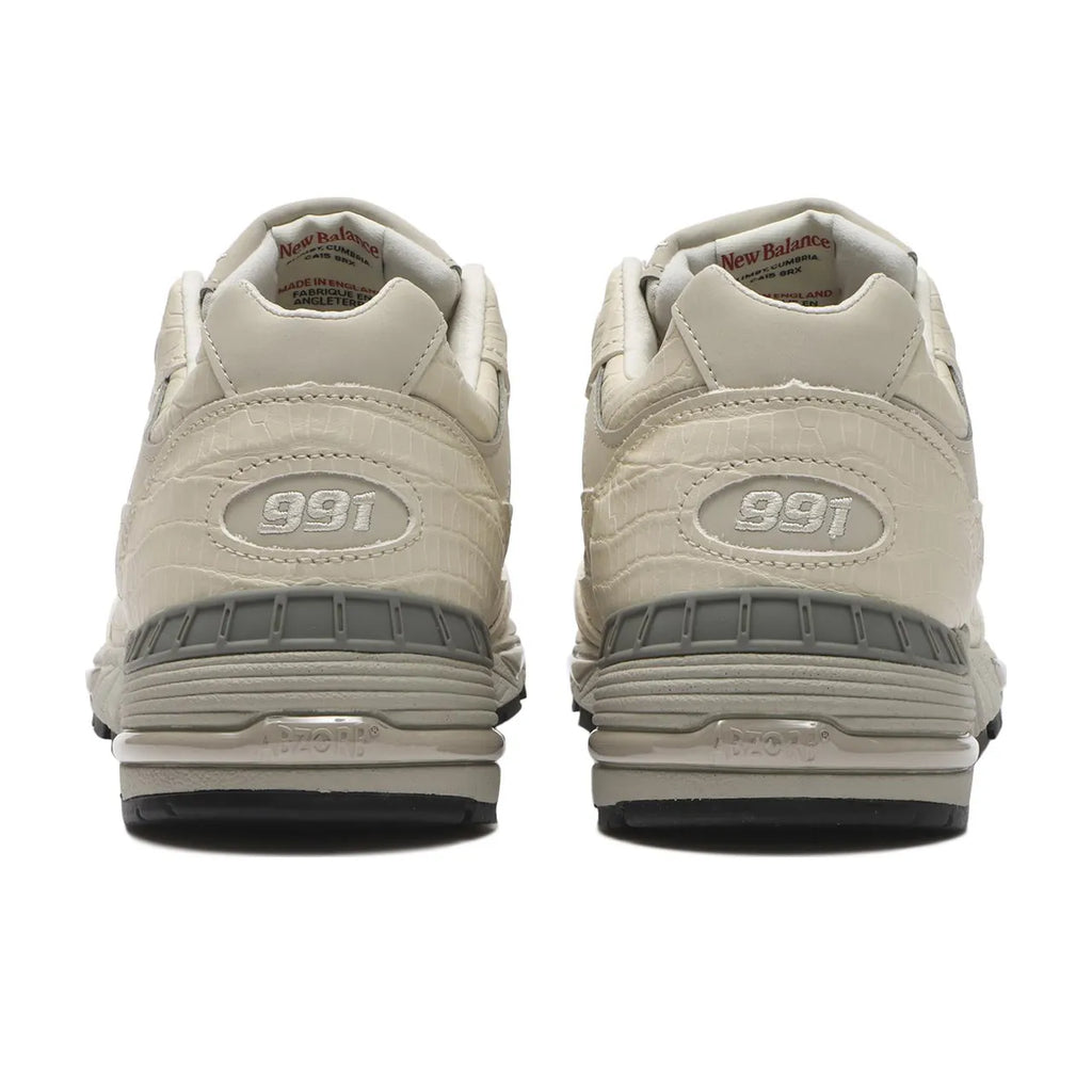 New Balance 991 MiUK Oyster Grey Crocodile