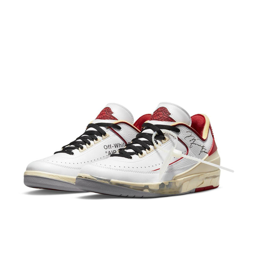 Jordan 2 Retro Low Sp Off white White Red