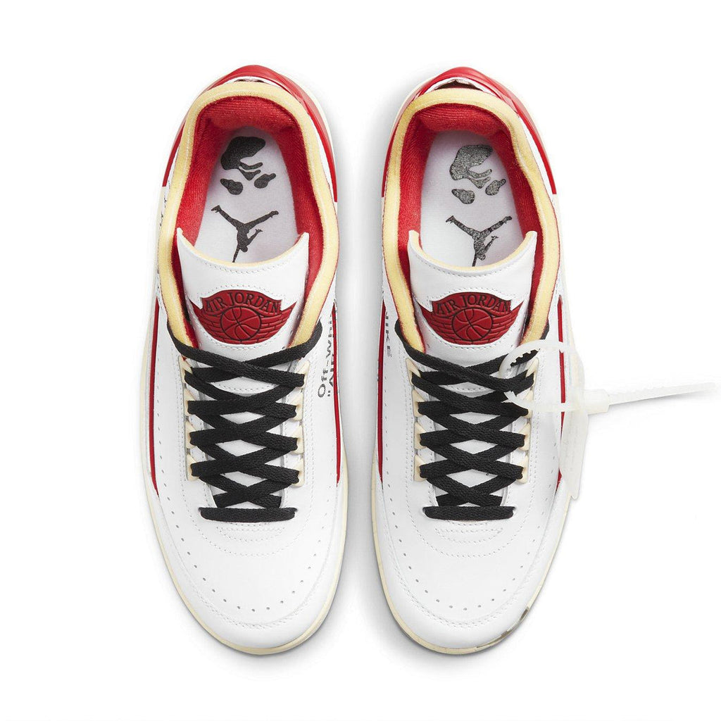 Jordan 2 Retro Low Sp Off white White Red