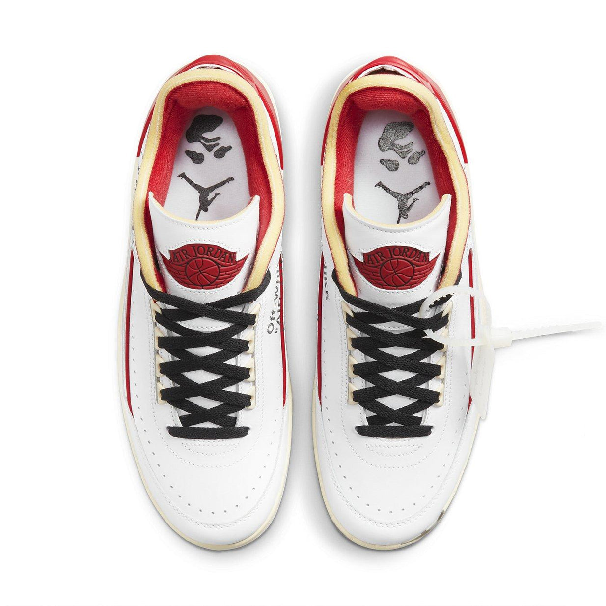 Jordan 2 Retro Low Sp Off white White Red