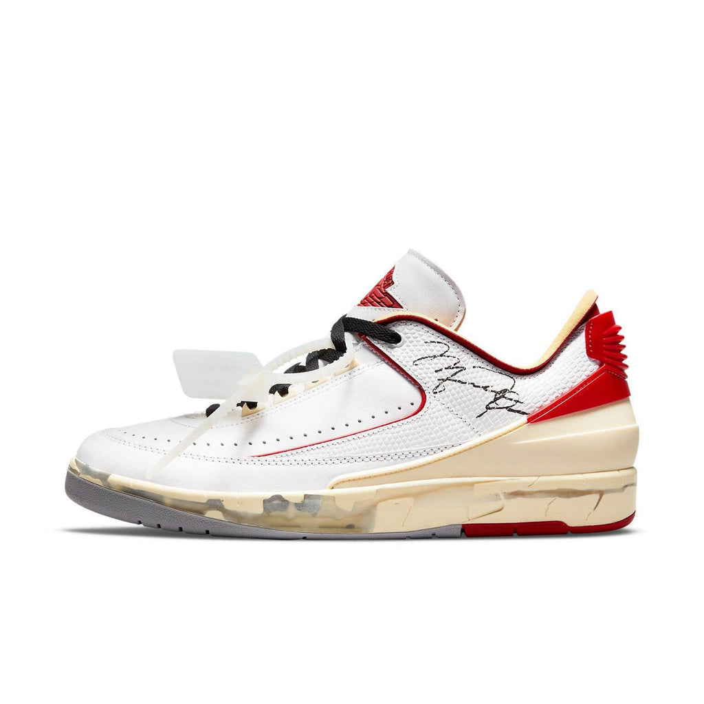 Jordan 2 Retro Low Sp Off white White Red