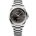 Longines orologio Conquest 2023 41mm nero acciaio automatico L3.830.4.52.6