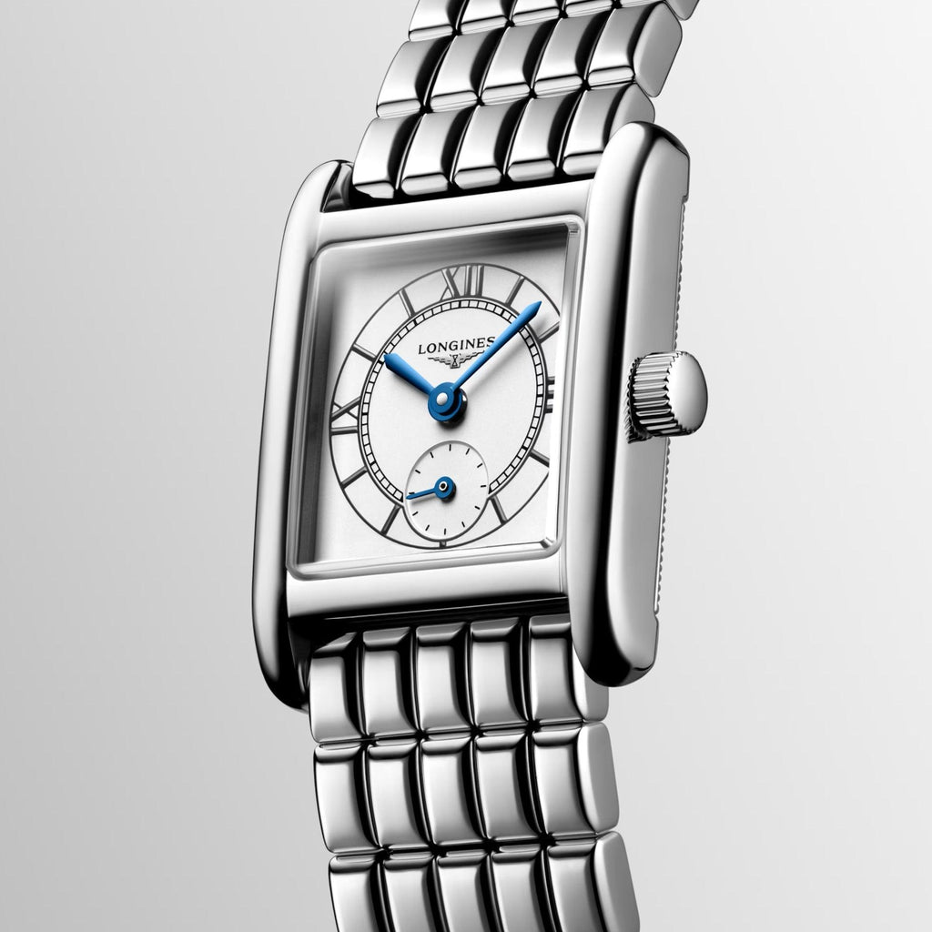 Longines orologio Mini Dolcevita 21.5x29mm argento quarzo acciaio L5.200.4.75.6