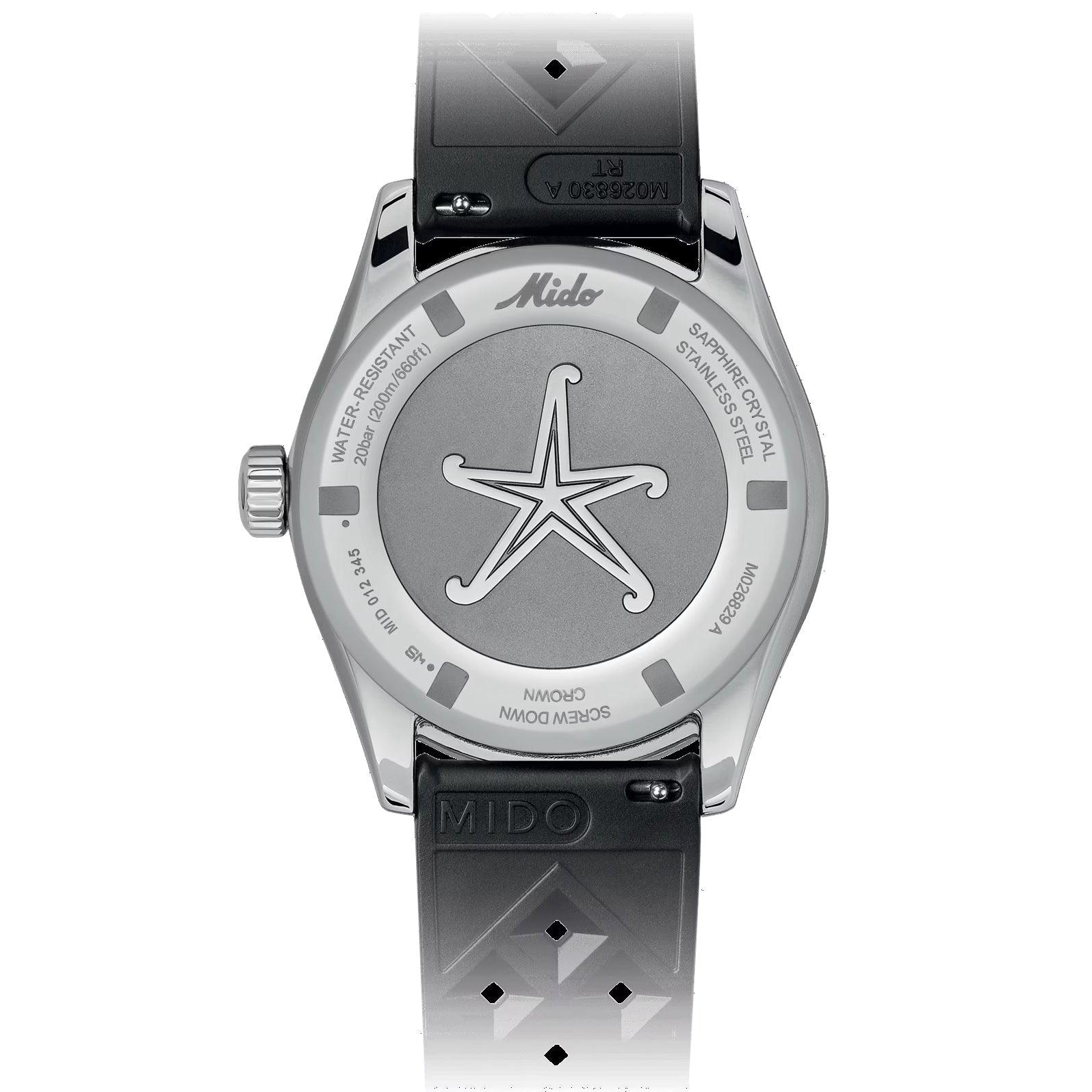 Mido orologio Ocean Star Decompression Worldtimer Special Edition 40mm nero automatico acciaio M026.829.17.051.00