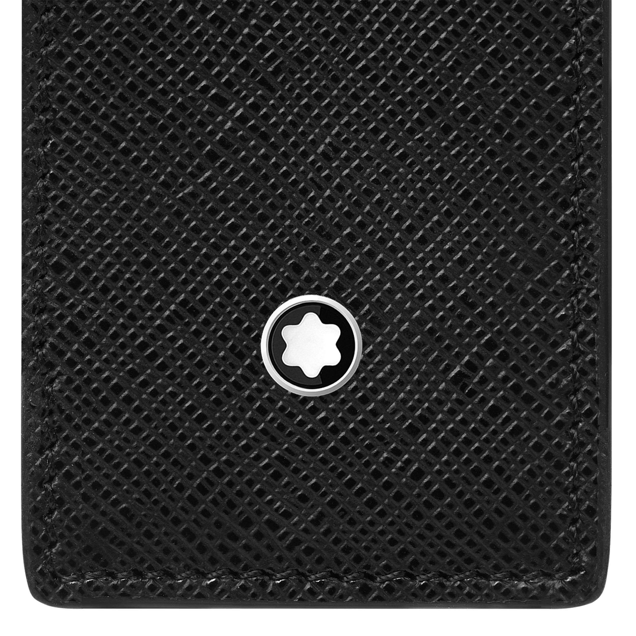 Montblanc astuccio per 2 strumenti da scrittura Montblanc Sartorial nero 130751