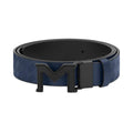 Montblanc cintura reversibile con fibbia M Extrem 3.0 blu/nera liscia 198648