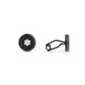 Montblanc gemelli StarWalker Black Cosmos acciaio nero 129788