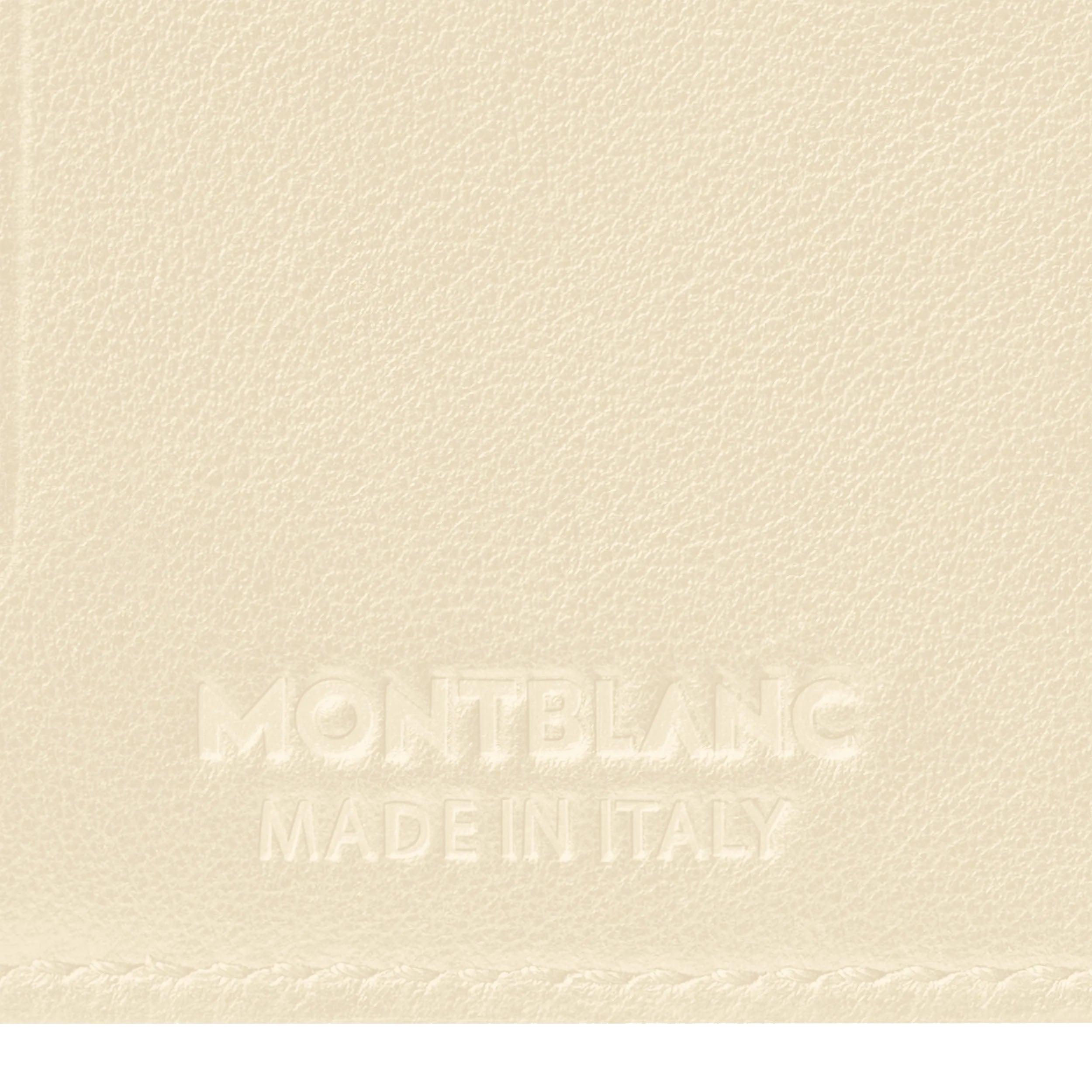 Montblanc mini portafoglio 4 Scomparti Meisterstück 4810 avorio 130941