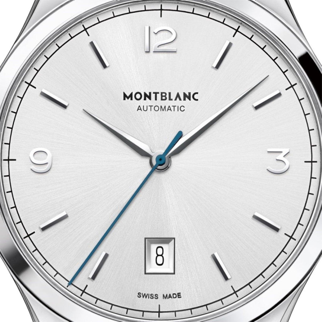 Montblanc orologio Heritage Chronometrie 40mm argento automatico acciaio 112533