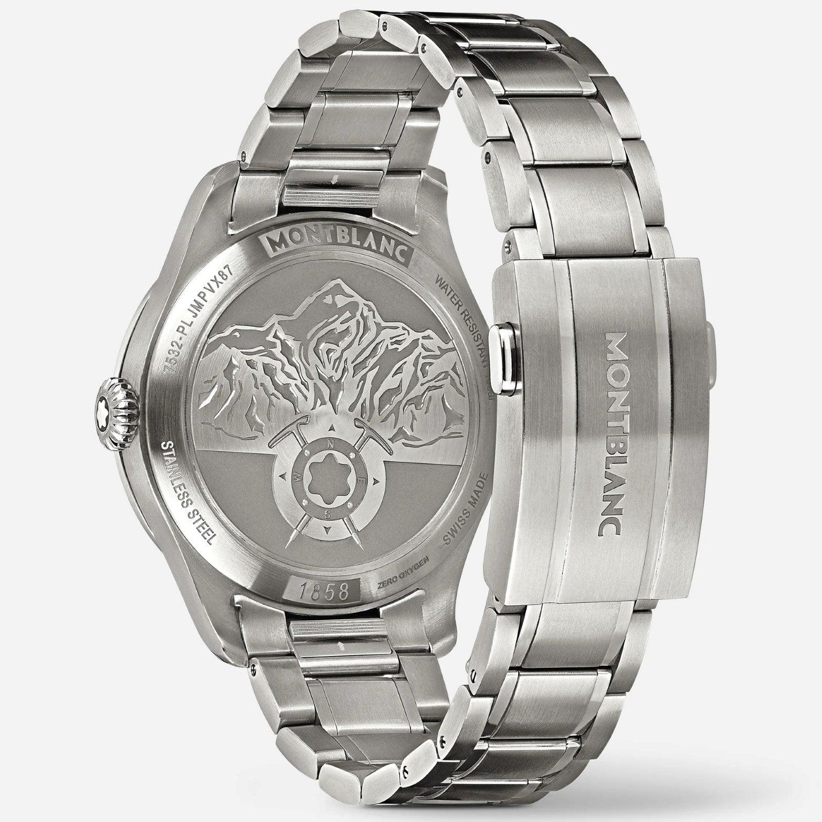Montblanc orologio Montblanc 1858 Automatic Date 0 Oxygen The 8000  41mm grigio automatico acciaio 130984