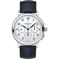 Montblanc orologio Star Legacy Chronograph 42mm argento automatico acciaio 118514