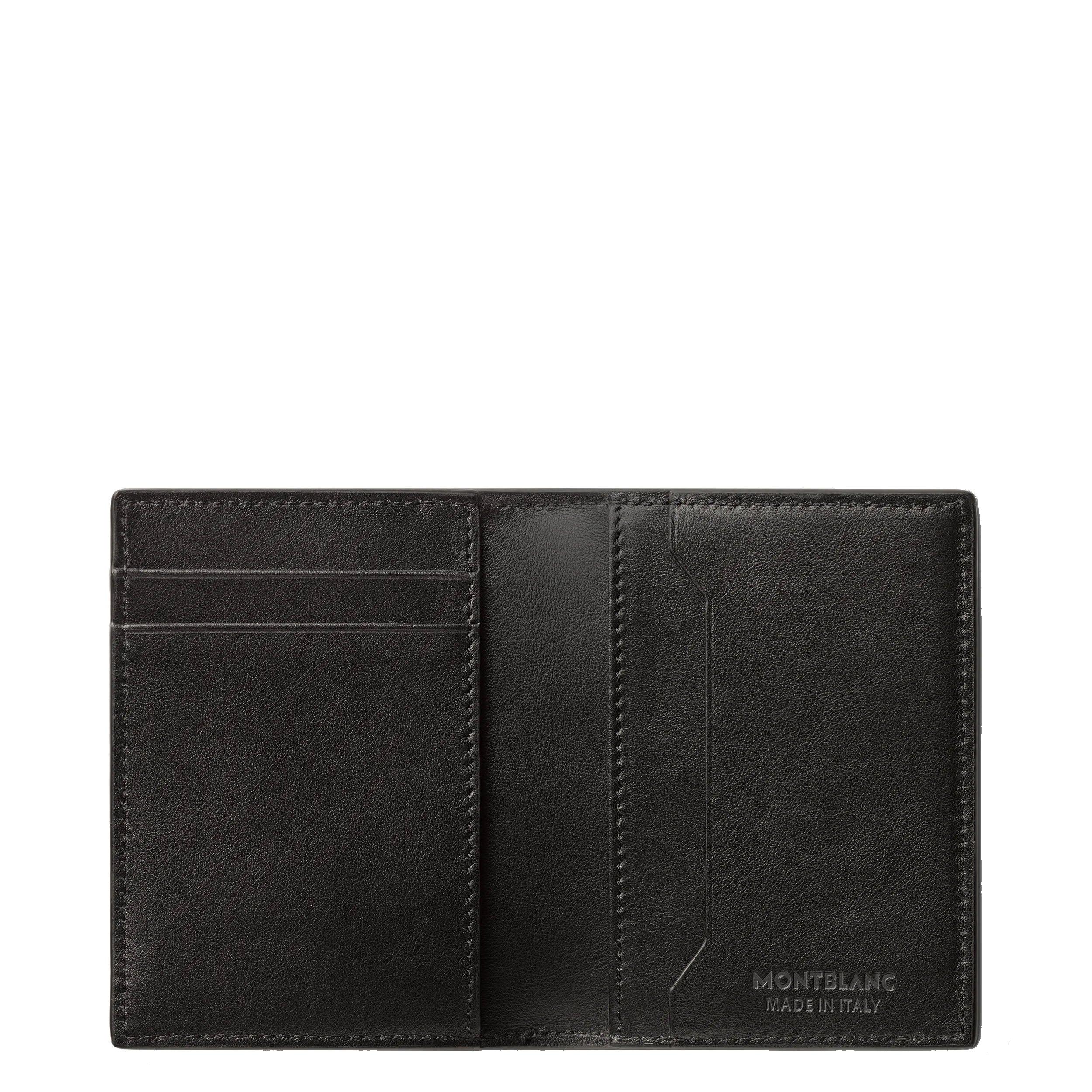 Montblanc porta carte 4 scomparti Meisterstück 4810 nero 130929