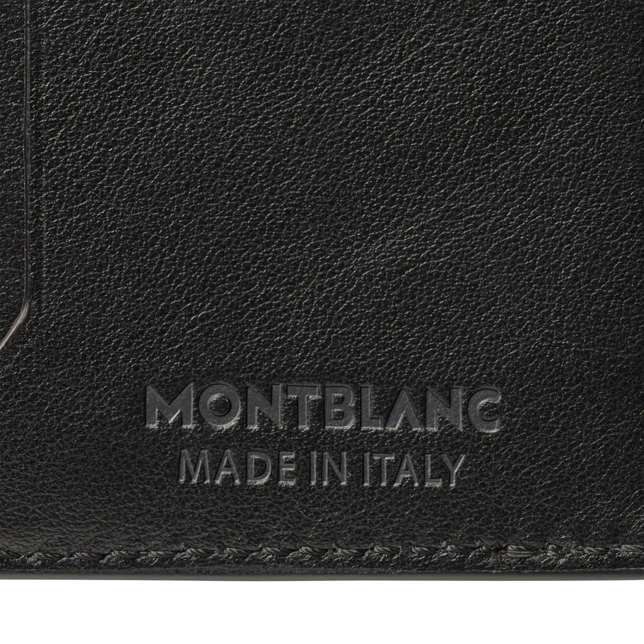 Montblanc porta carte 4 scomparti Meisterstück 4810 nero 130929