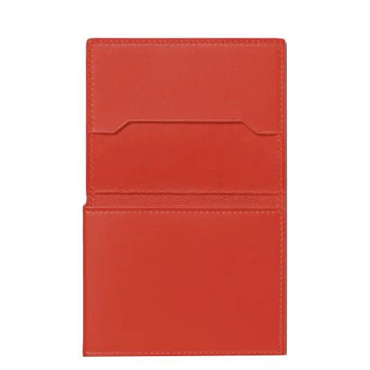 Montblanc porta carte Trio Soft 4 Scomparti corallo 198123